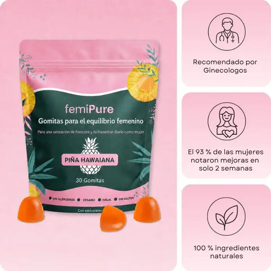 Femi Pure Gomitas: Olvidate del mal olor y la incomodidad