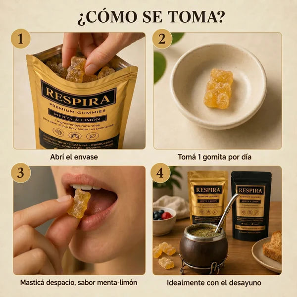 Respira - Gomitas Premium Anti-Smoking
